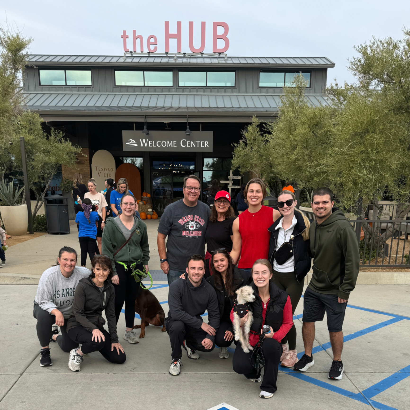 WJH team gathered for a Central Valley community event